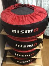 ニッサン ニスモ NISMO タイヤバック タイヤカバー 4個セット GT-R R35