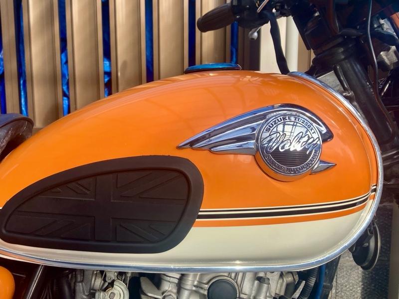 スズキ純正 st250タンク(流用) のパーツレビュー | グラストラッカー