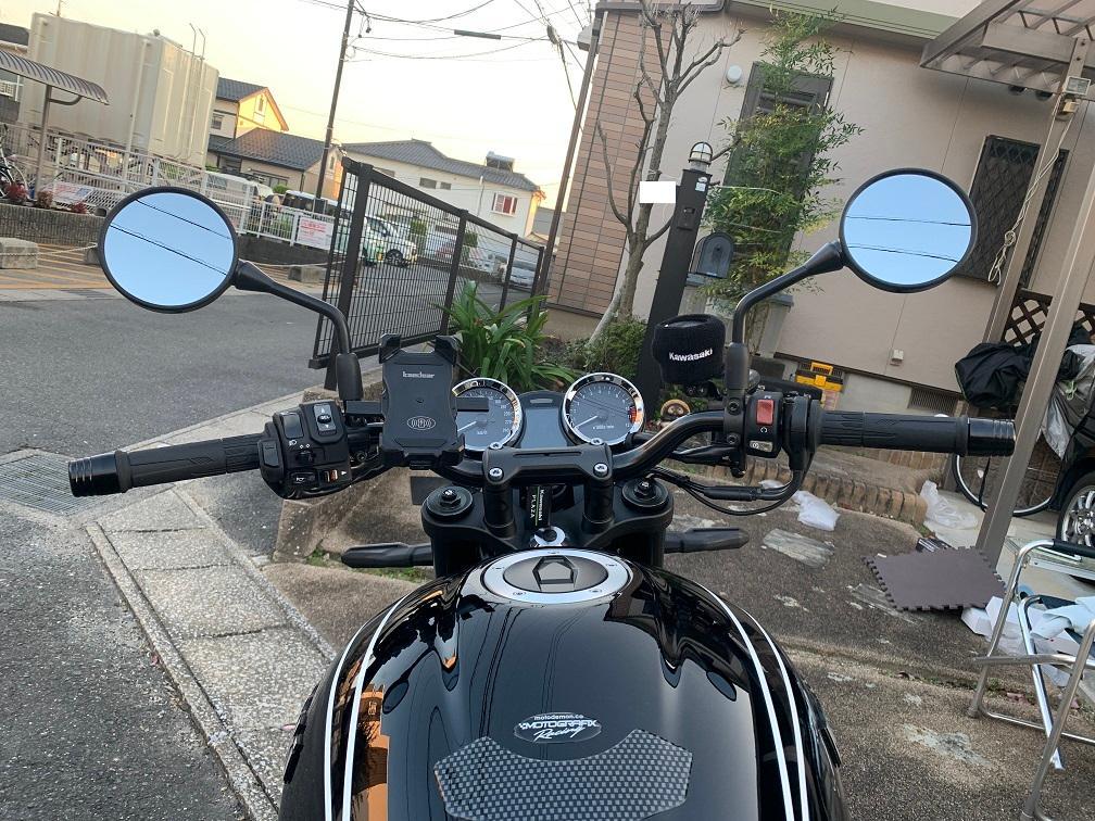 KAWASAKI純正 W800用純正ミラー左右 のパーツレビュー | Z900RS