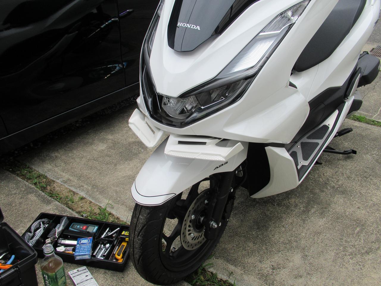 PCX フロントウイング のパーツレビュー | PCX(カズたま) | みんカラ