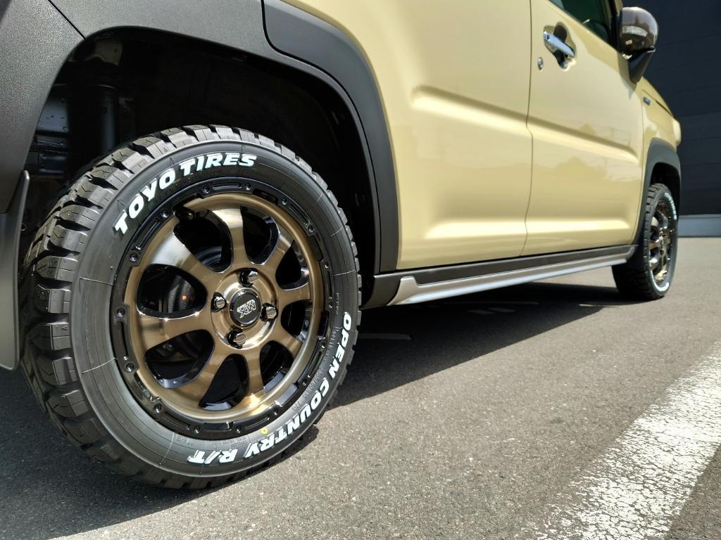 TOYO TIRES OPEN COUNTRY R/T 165/60R15 のパーツレビュー | ハスラー