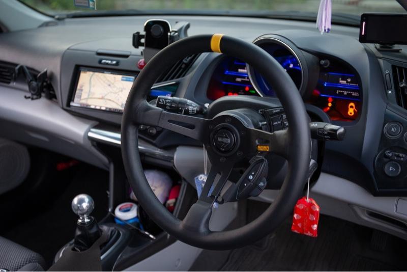 momo MOD.08 レザー/ブラックスポーク のパーツレビュー | CR-Z(楽 人