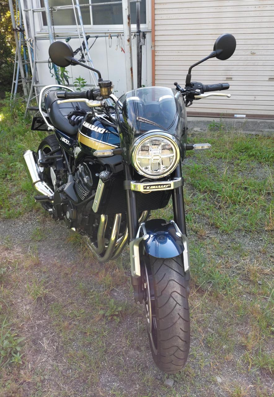カワサキ Z900RS Cafe純正ミラー のパーツレビュー | Z900RS(katsuya11