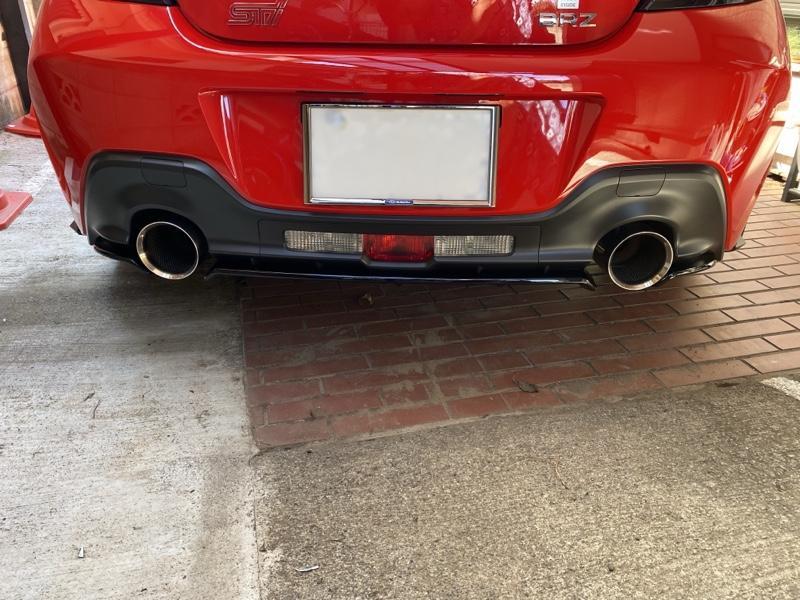 スバル(純正) リアアンダーディフューザー のパーツレビュー | BRZ