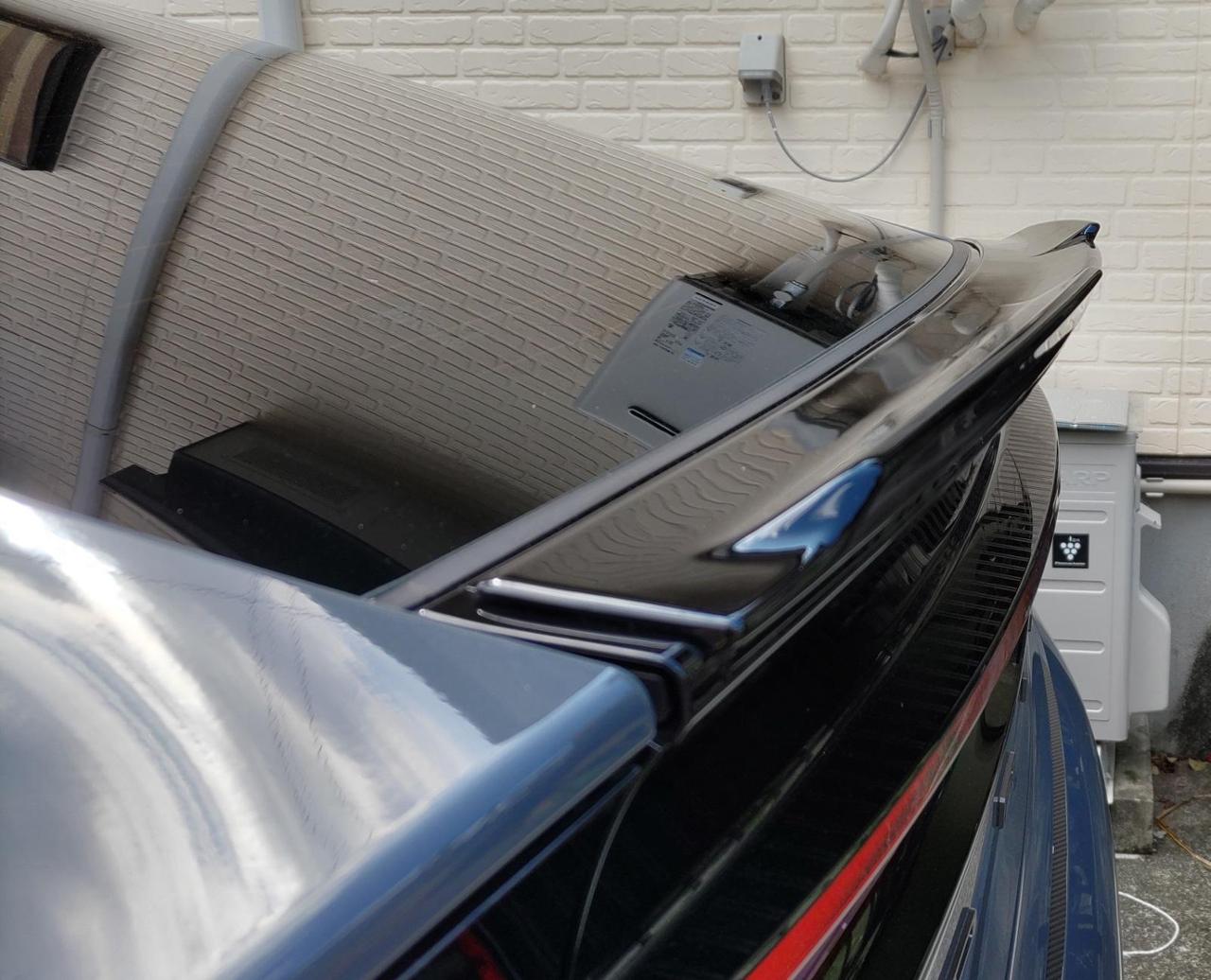 TRD GRテールゲートスポイラー のパーツレビュー | プリウス(maxkoukun