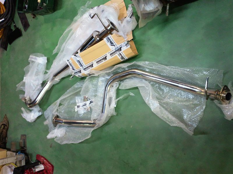 J'sレーシング センターパイプ（ホンダ ストリーム・RN6/7/8/9）by A