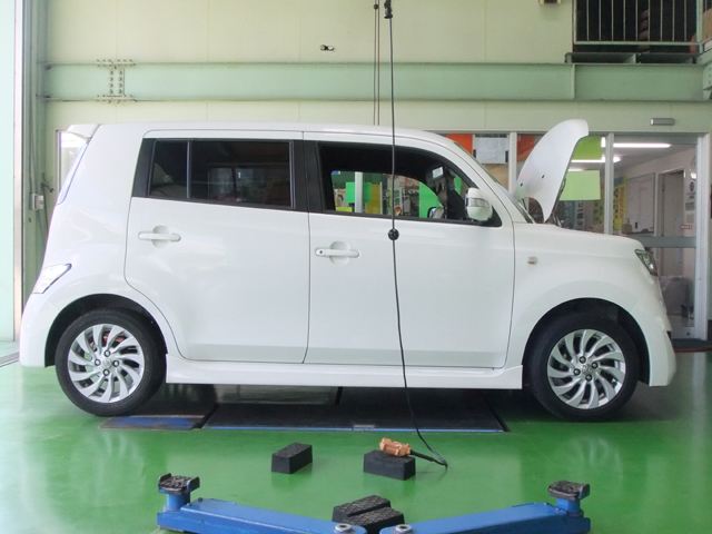 TANABE SUSTEC PRO GF（車高調）の取り付け（トヨタ bB・QNC20系）by