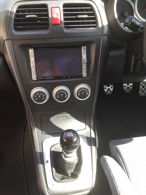 シフトからエアコンまでのパネル交換（スバル インプレッサ WRX STI