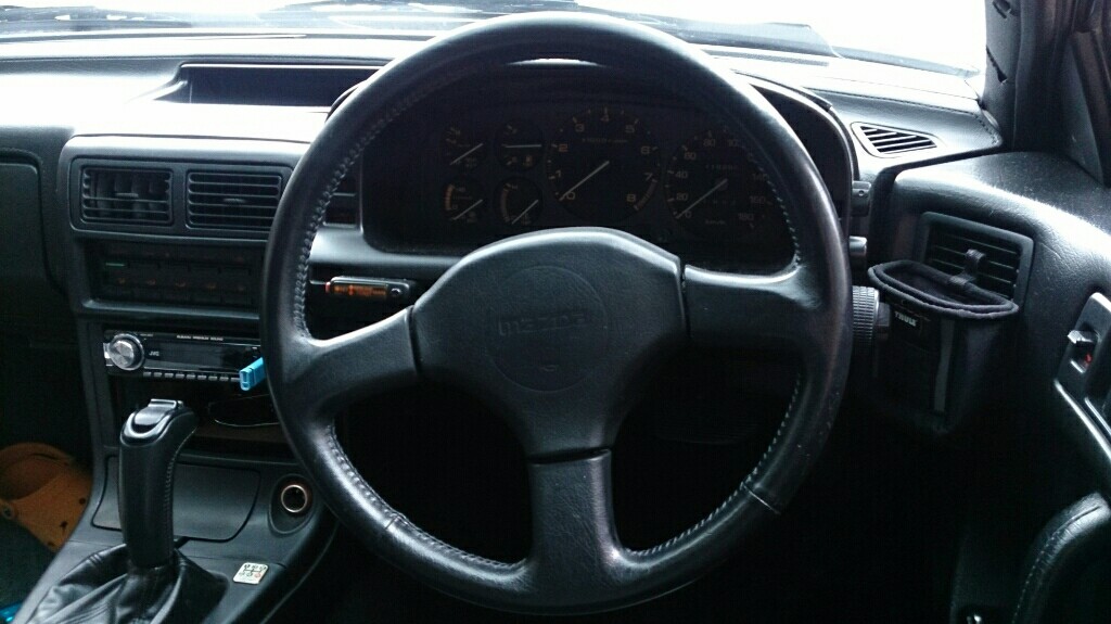 FC3S 純正ハンドル 交換 ハンドルボス 取り付け（マツダ RX-7・FC）by