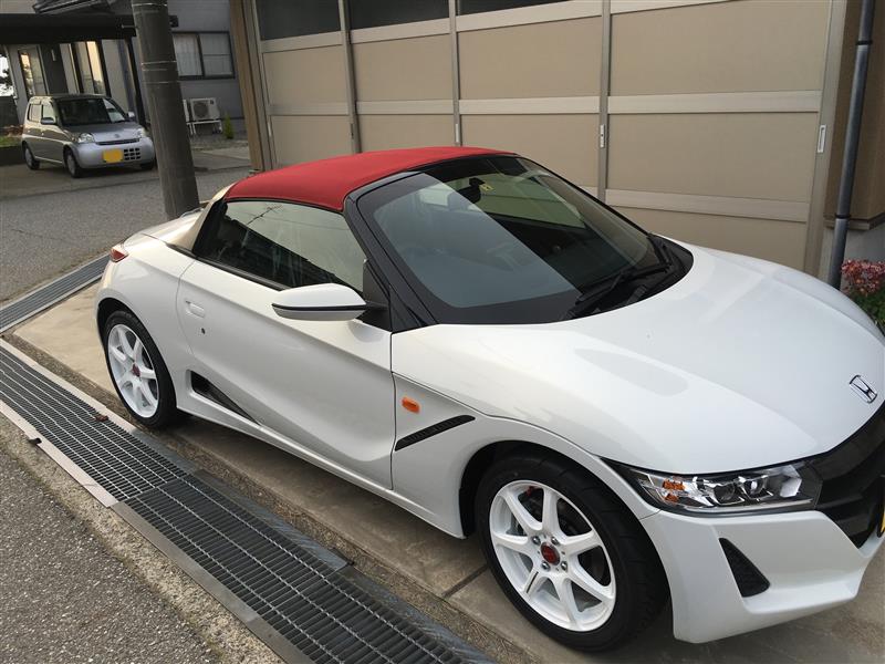 ロールトップ交換（ボルドーレッド）（ホンダ S660・JW）by chiyota