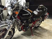 ゼファー400 大阪魔人 ファッションタンデムバー（カワサキ ゼファー