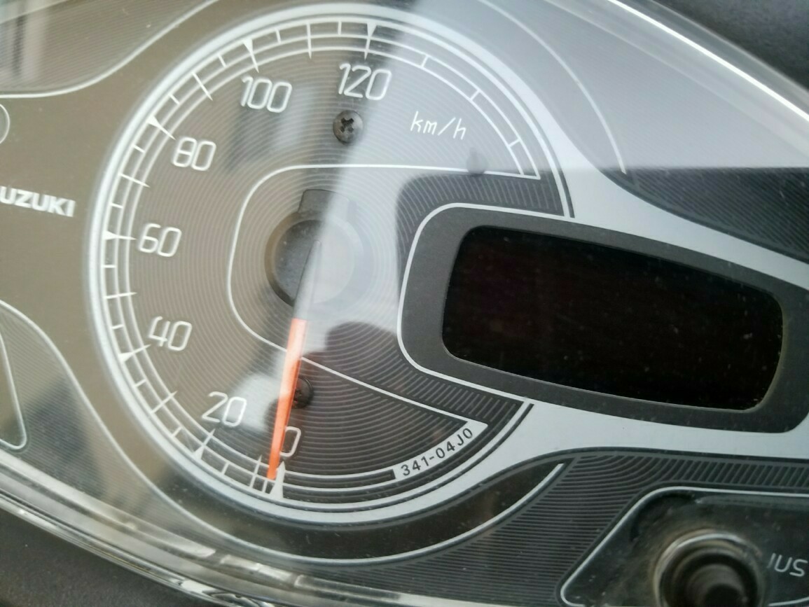 メーター液晶手直し・表示反転加工（スズキ アドレスV125S）by KOBU