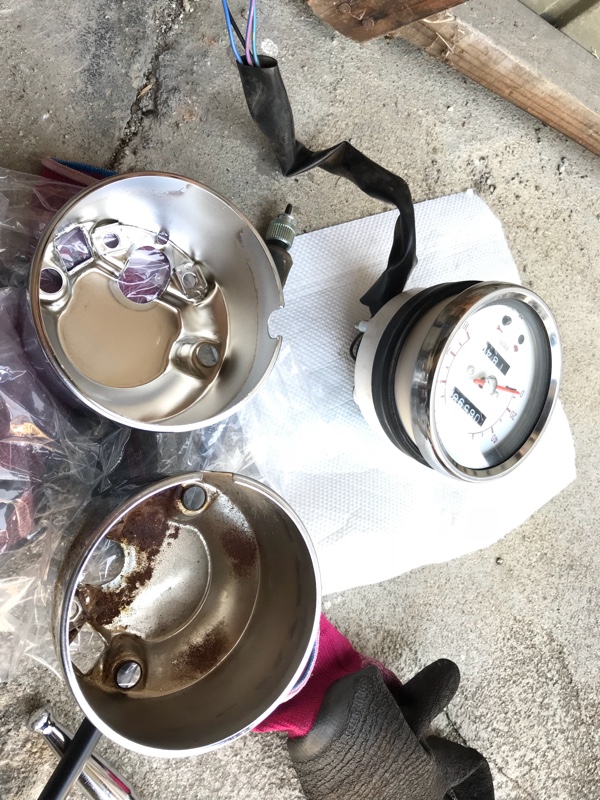 メーターケース交換（ヤマハ SR400）by sirugami - みんカラ