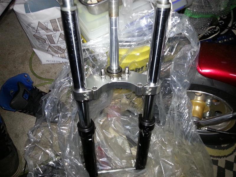 NSRフォークオーバーホール（ホンダ モンキー）by 五十路ボーダー