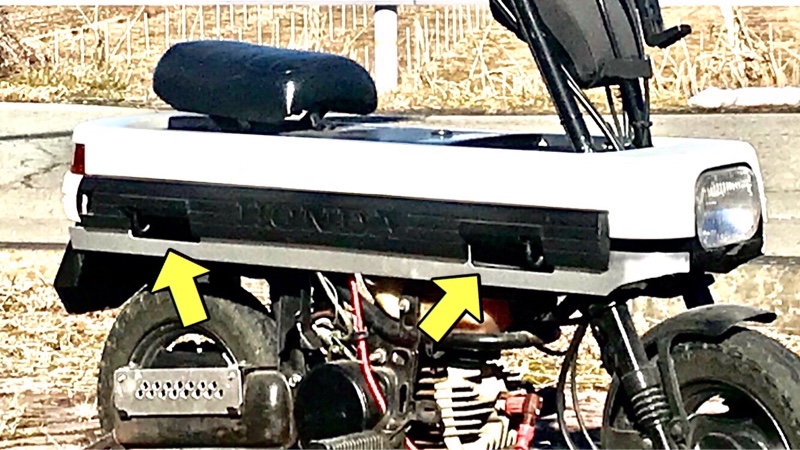 モトコンポ ベリーショートカウル製作（ホンダ モトコンポ）by Yukicho