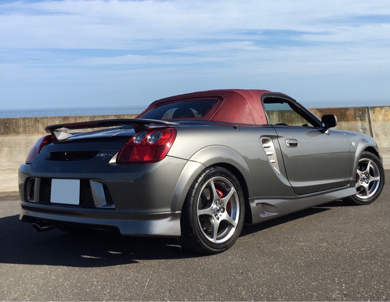 純正リアスポイラー取付（トヨタ MR-S・ZZW30）by yuu533 - みんカラ