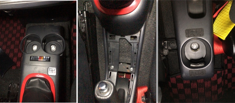 シフトコントロールブッシュ交換（三菱 コルトラリーアートバージョンR