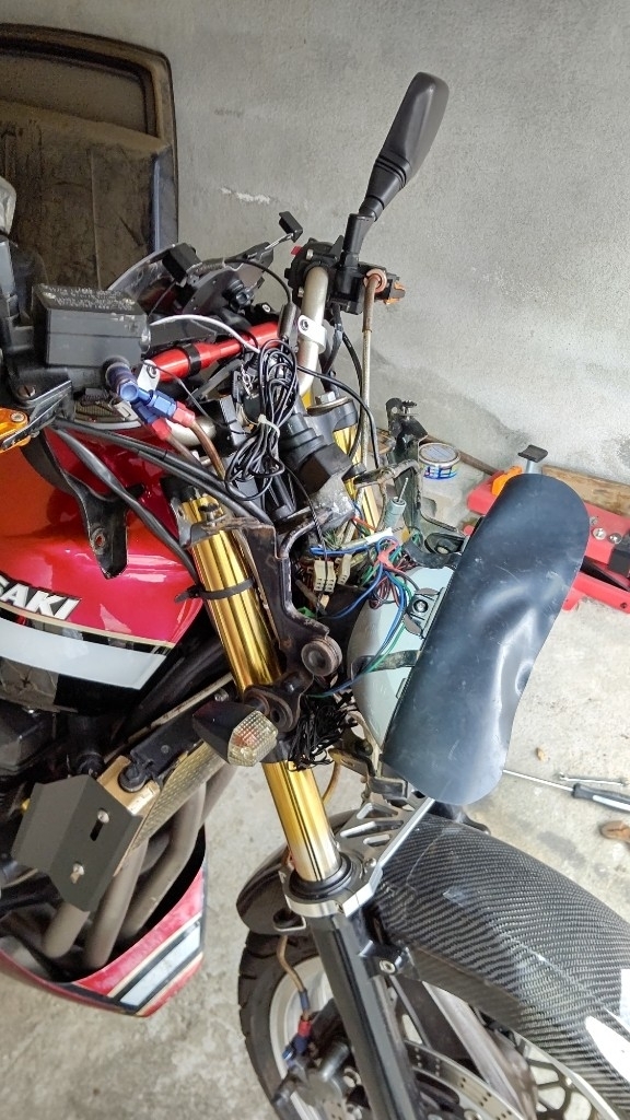 メーター基盤交換（カワサキ ZRX400）by ママジム - みんカラ