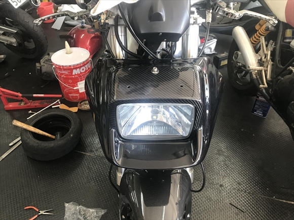 アッパーカウル交換。（スズキ GSX750S KATANA (カタナ)）by