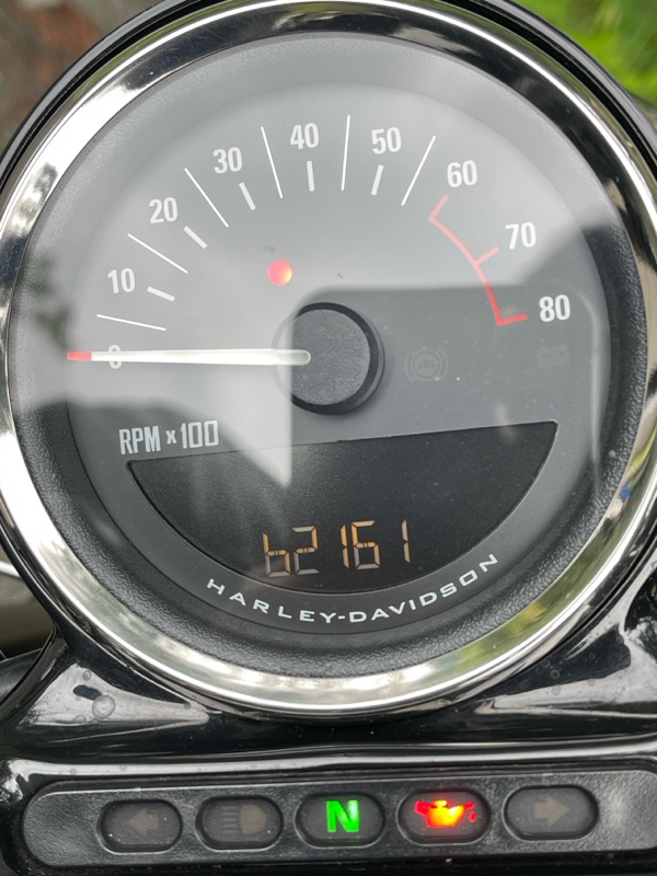 赤ランプ点灯❤💧（ハーレーダビッドソン XL1200CX/ロードスター）by