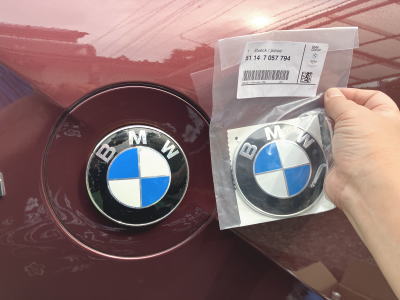 サイドウインカーエンブレム（BMW Z4 ロードスター・E85）by EEP-Ojyou