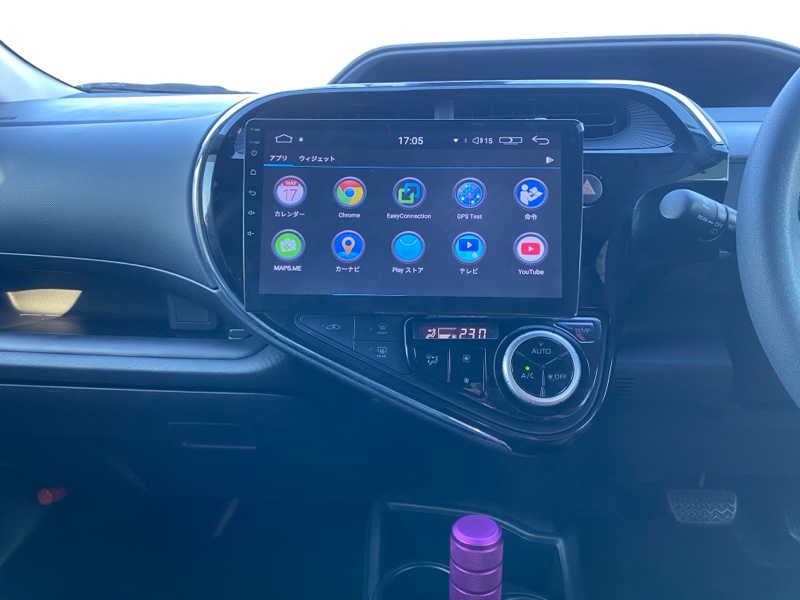 Androidナビ取り付け（トヨタ アクア・NHP10）by 金魚怪獣 - みんカラ