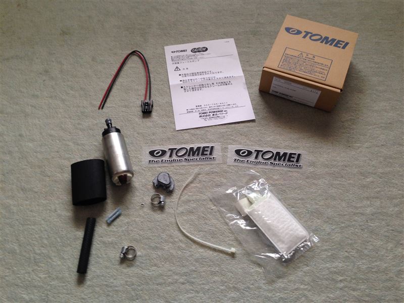 TOMEI / 東名パワード 大容量フューエルポンプ のパーツレビュー