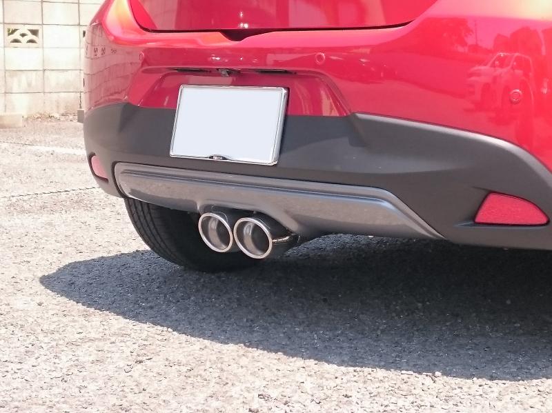 AutoExe プレミアムテール マフラー のパーツレビュー | デミオ(☆Jaga
