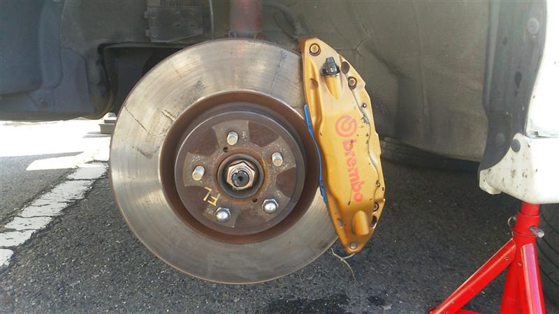 スバル(純正) GDB用ブレンボキャリパー のパーツレビュー