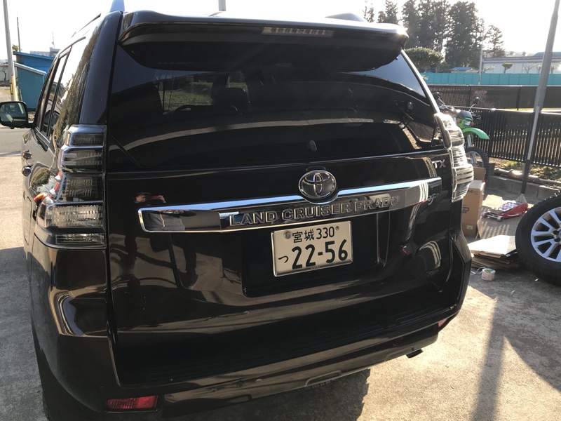 トヨタ純正 テールランプ のパーツレビュー | ランドクルーザープラド