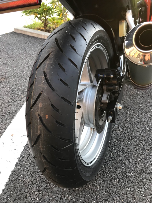 DUNLOP SPORTMAX GPR-300(Hレンジ) のパーツレビュー | CBR250R(いんで