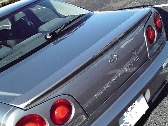 日産 純正後期型トランクスポイラー のパーツレビュー | スカイライン