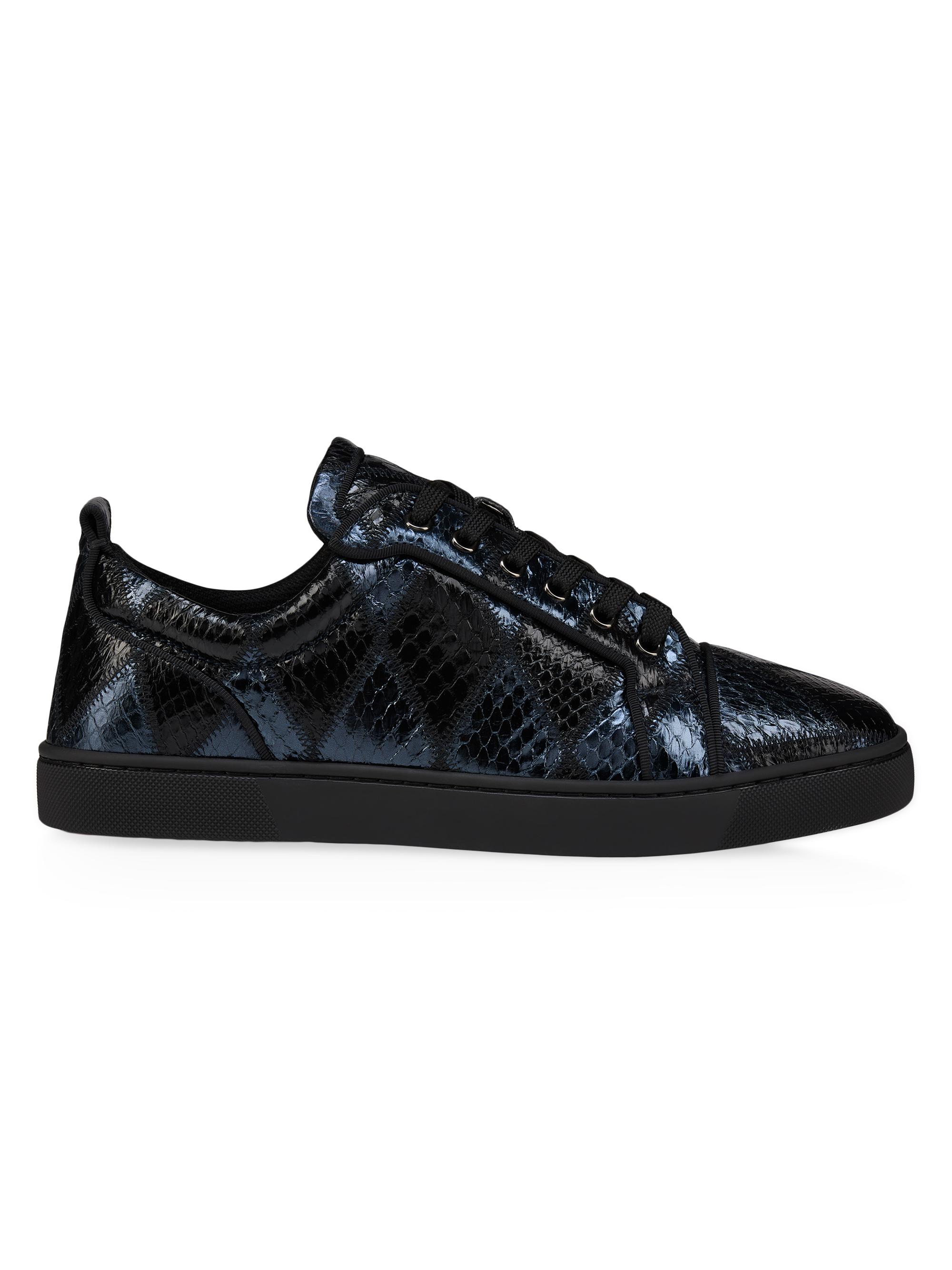 Christian Louboutin So Flo Patent Leather Sneakers | Saks Fifth Avenue