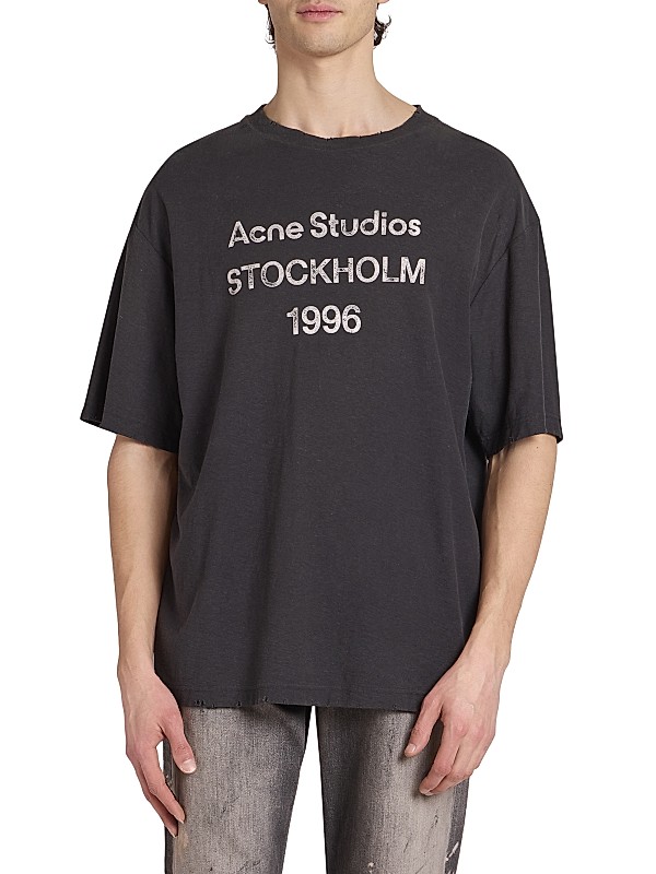 Acne Studios Exford U 1996 Logo T-Shirt | Saks Fifth Avenue