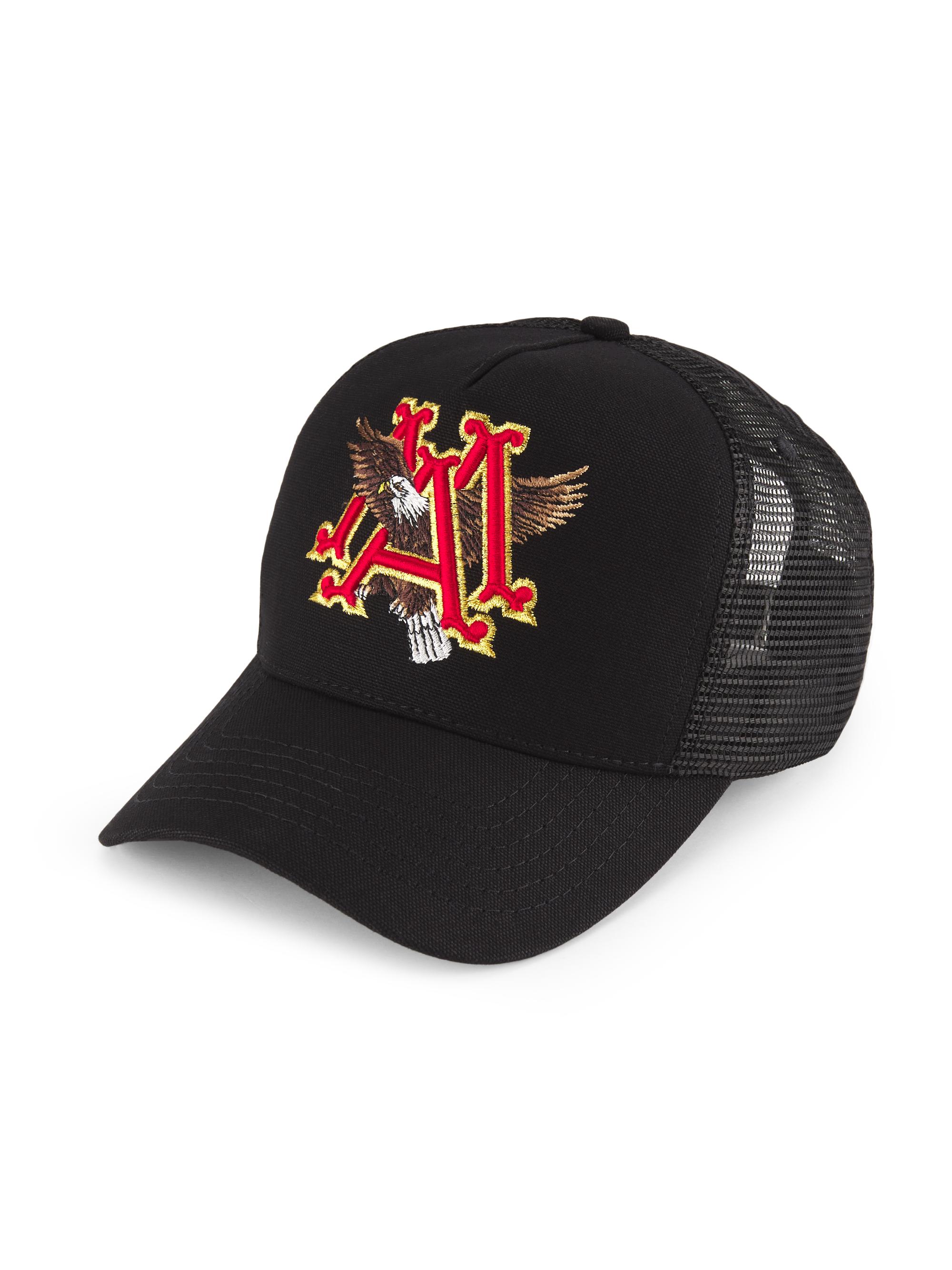 Amiri Star Leather Trucker Hat | Saks Fifth Avenue