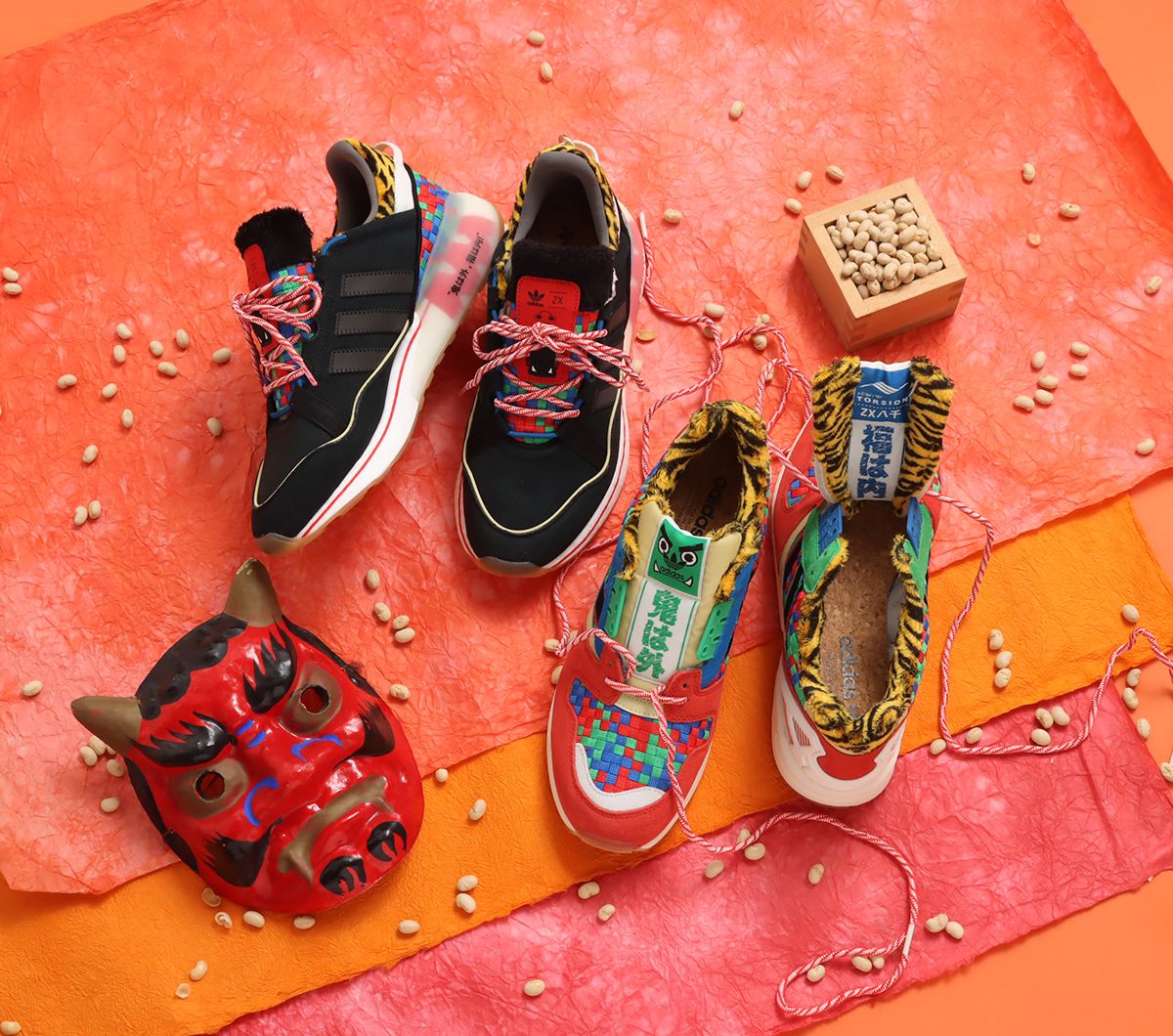 atmos and adidas Celebrate Setsubun Festival with Two-Piece ZX
