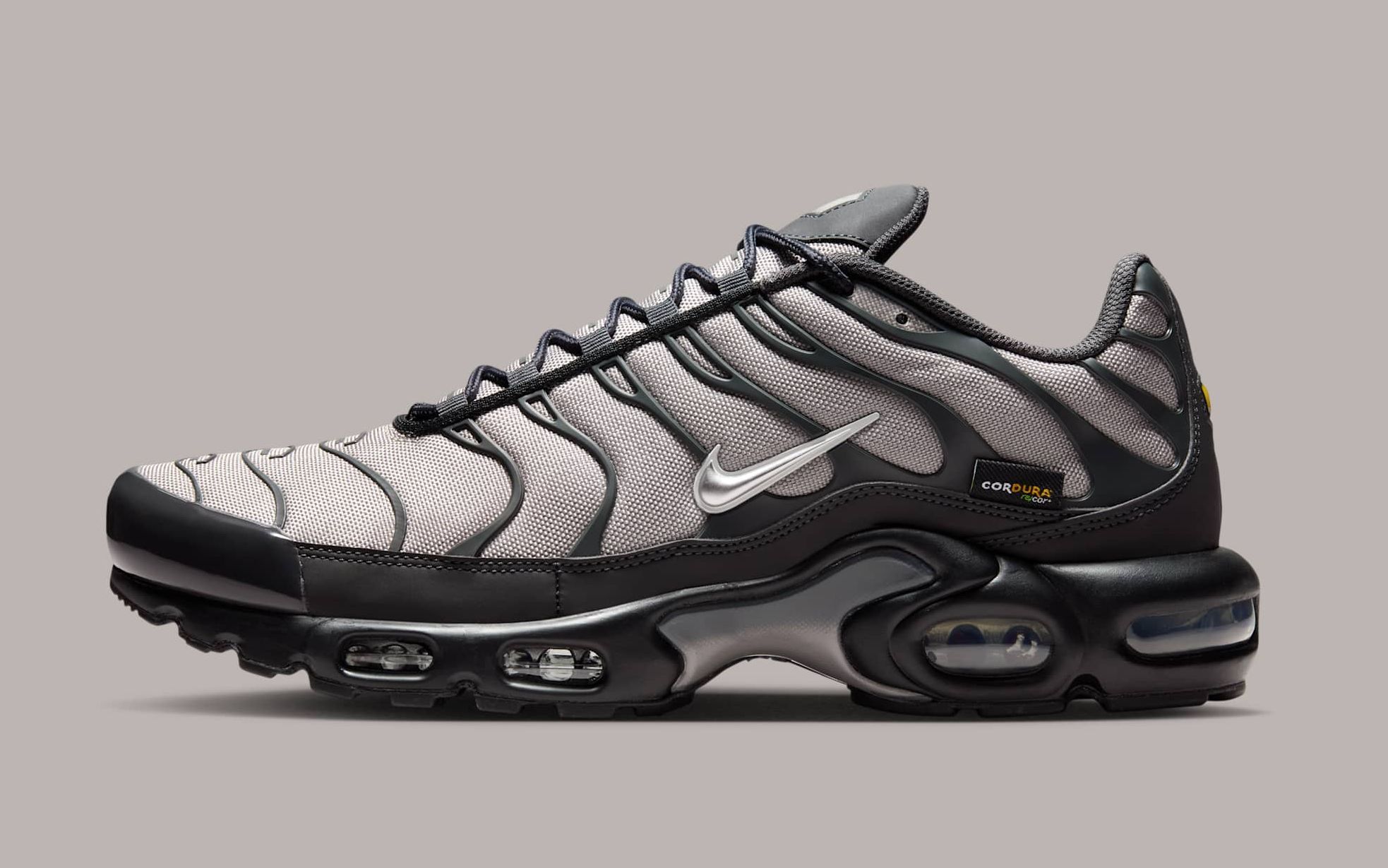 Nike Air Max Plus “Dark Smoke Grey” Suits Up in CORDURA | House of