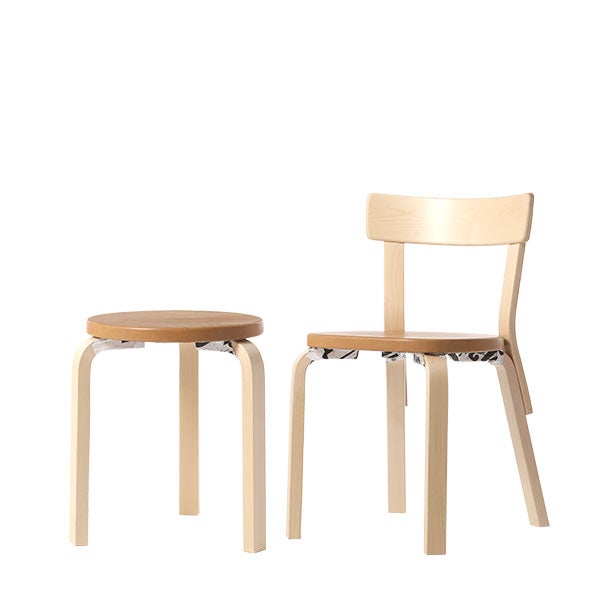 Artek + Moomin (アルテック＋ムーミン) Stool 60 Celebration | Artek