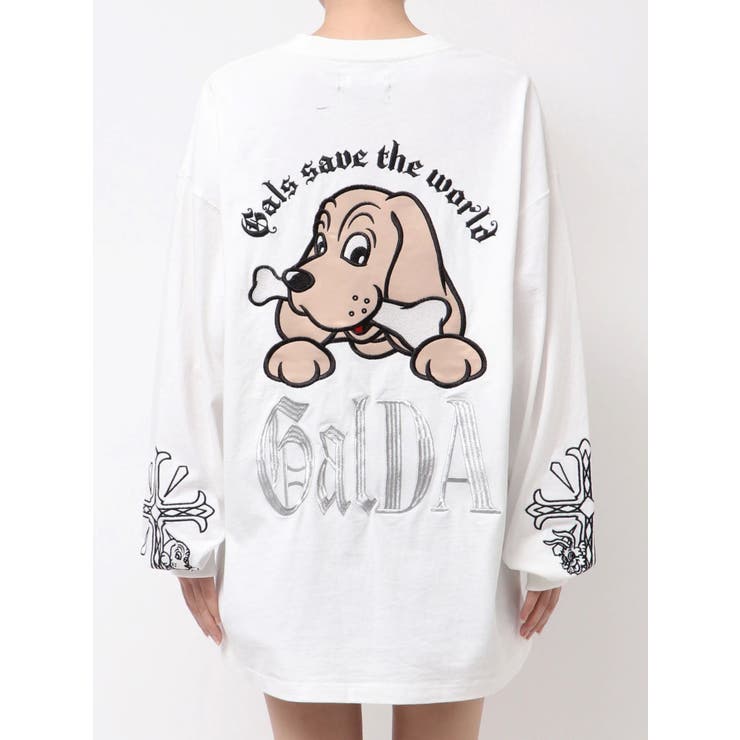 GYDA×GALFY original cross long Tシャツ[品番：MKSW0067243]｜GYDA