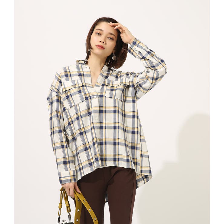 マドラスチェックシャツ[品番：AZLW0015342]｜AZUL BY MOUSSY