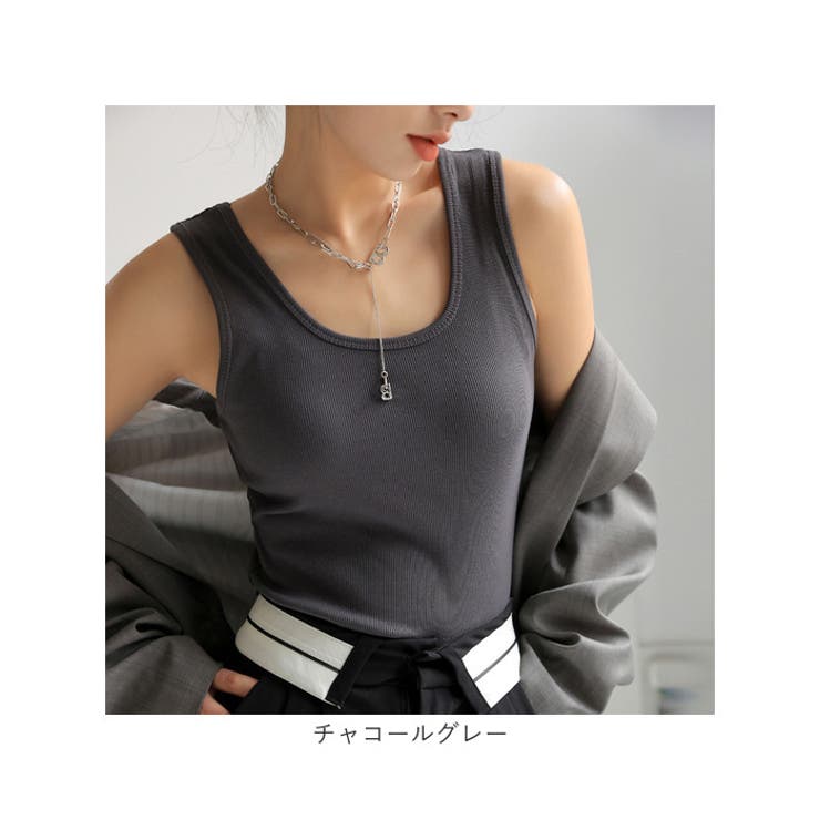 タンクトップ インナー レディース おしゃれ tkop8637[品番