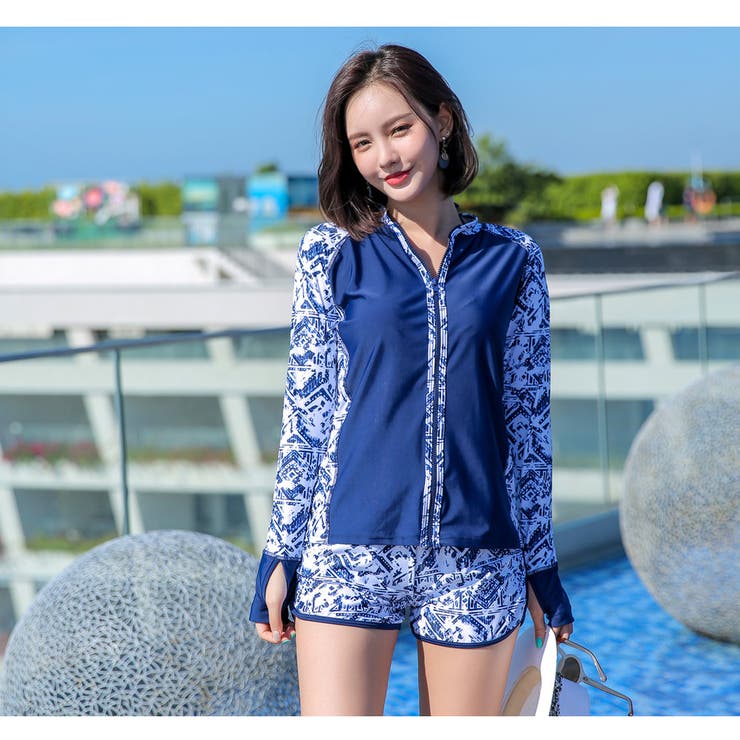 レディース 水着 ラッシュガード[品番：HO000003146]｜HOYUKI（ホユキ