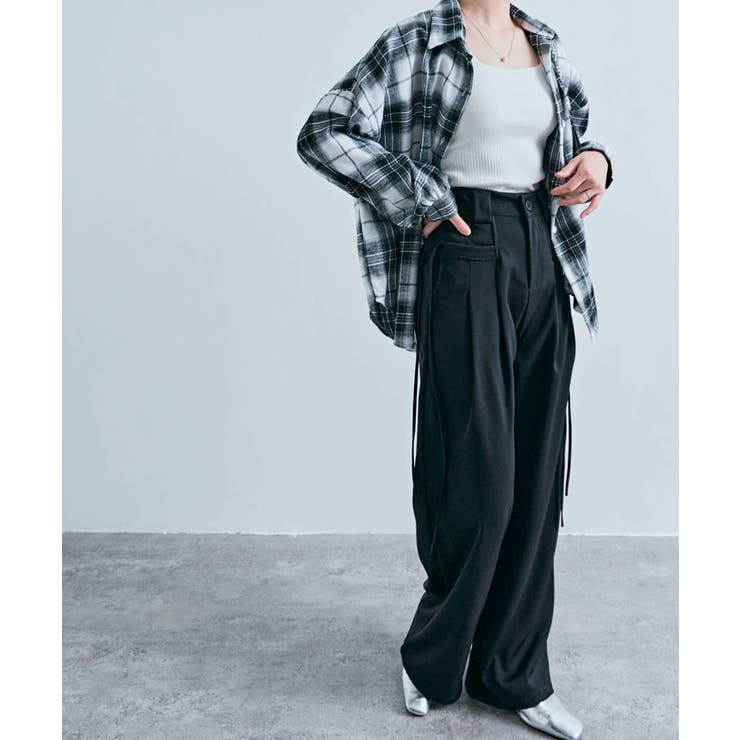 th products / Josef ワイドフレアパンツ size1 th products / Josef