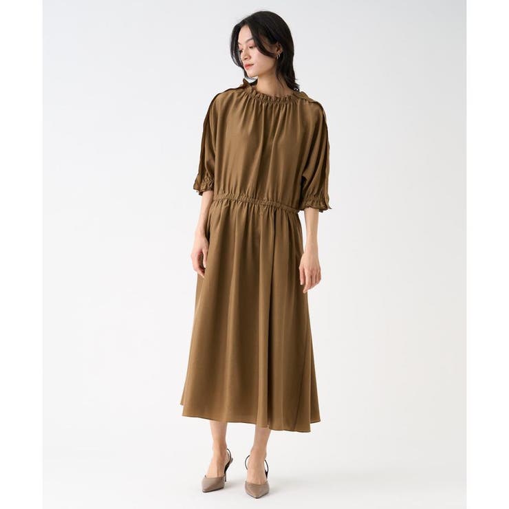 ロングワンピース[品番：LAVW0016864]｜LANVIN COLLECTION（ランバン