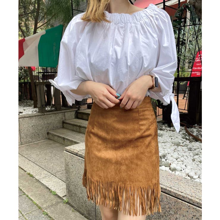 スウェードフリンジSK[品番：SPGW0002940]｜SPIGA（スピーガ）の