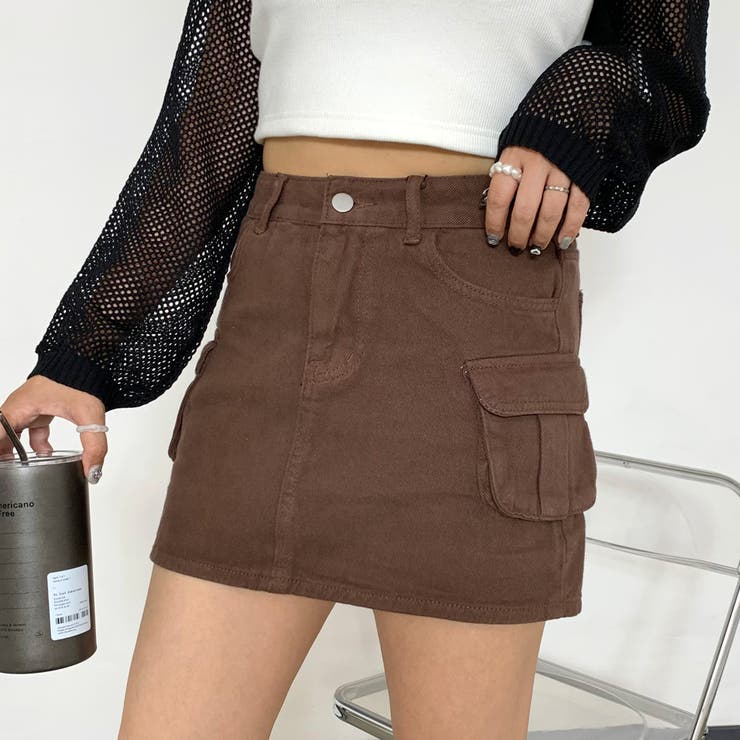 カーゴミニスカート[品番：NHGW0004789]｜non-hedge （ノンヘッジ）の