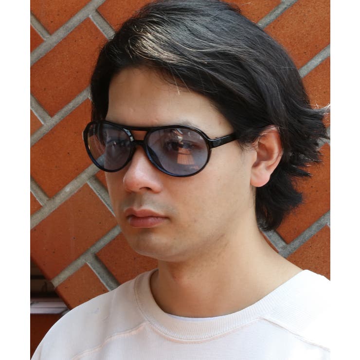 ティアドロップ サングラス メンズ ビッグフレーム [品番：EH000006118