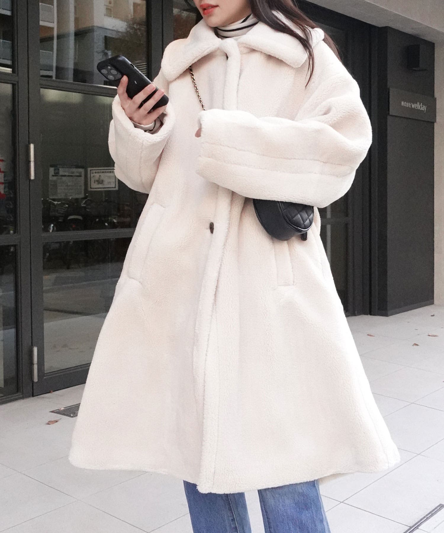 テディボアAラインミディアムコート[品番：TRIW0003546]｜CORNERS