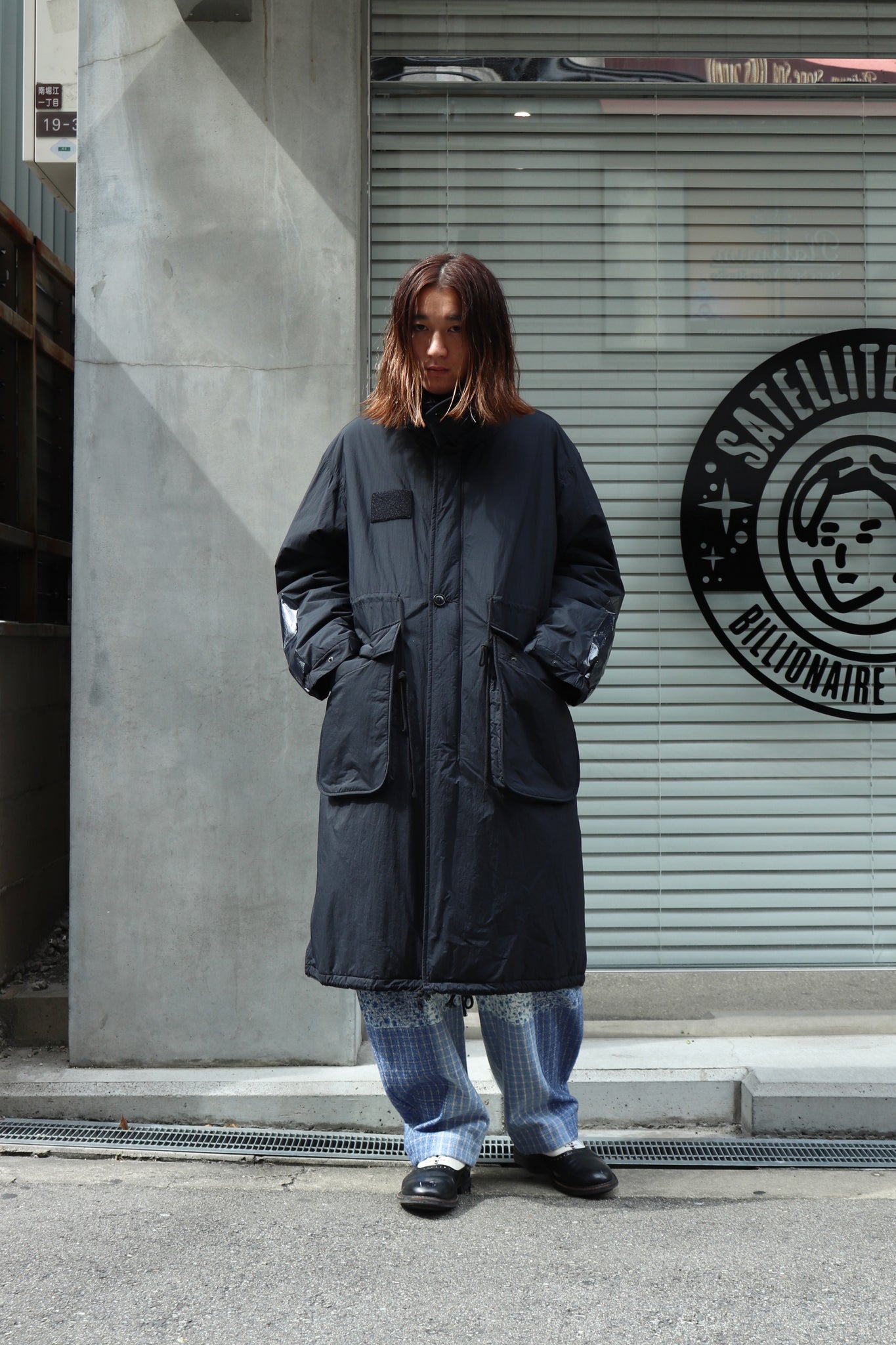 UGLY COLLAR SHELL COAT – PALETTE art alive ONLINE STORE
