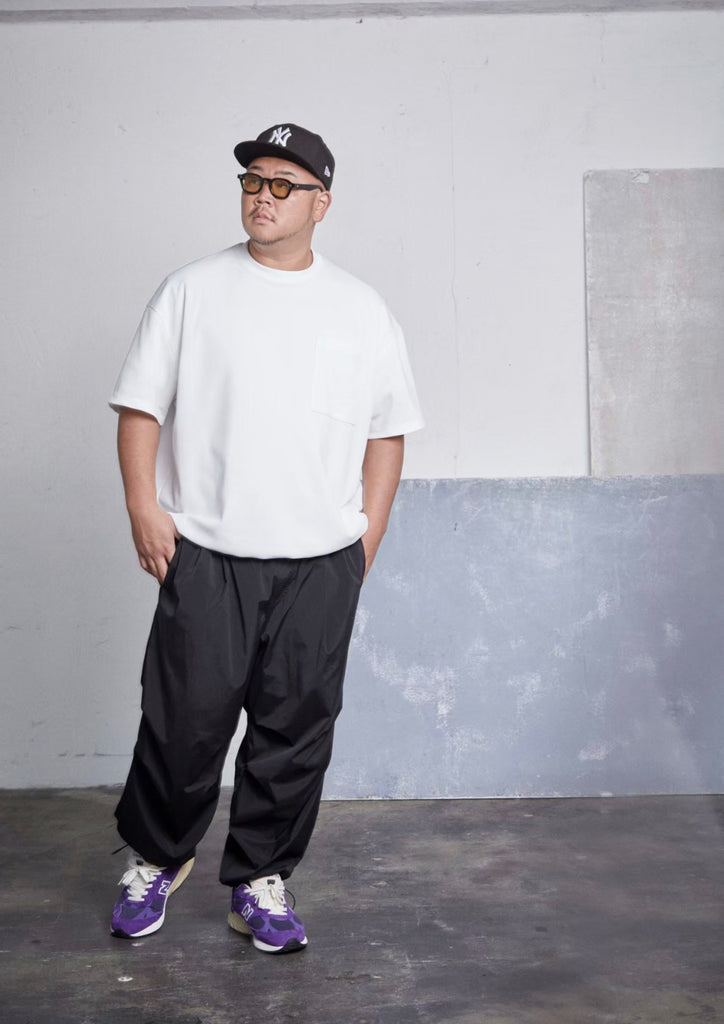 SO STRETCH NYLON JOGGER PANTS BLACK – carorie